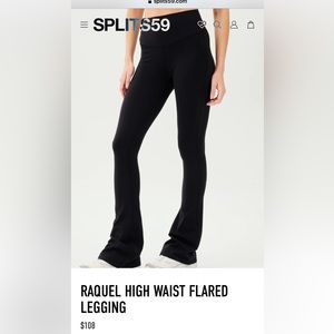 Splits59 Raquel high waist flare leggings